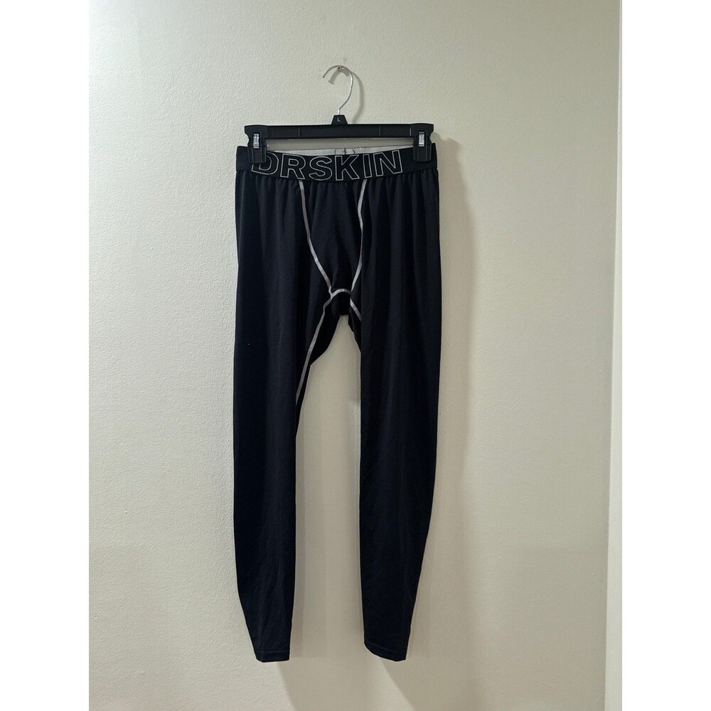 DRSKIN Compression Pants Tights Mens Medium Black White Lightweight
